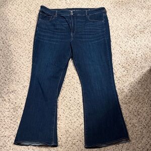 American Eagle Outfitters Dark Blue Flare Jeans